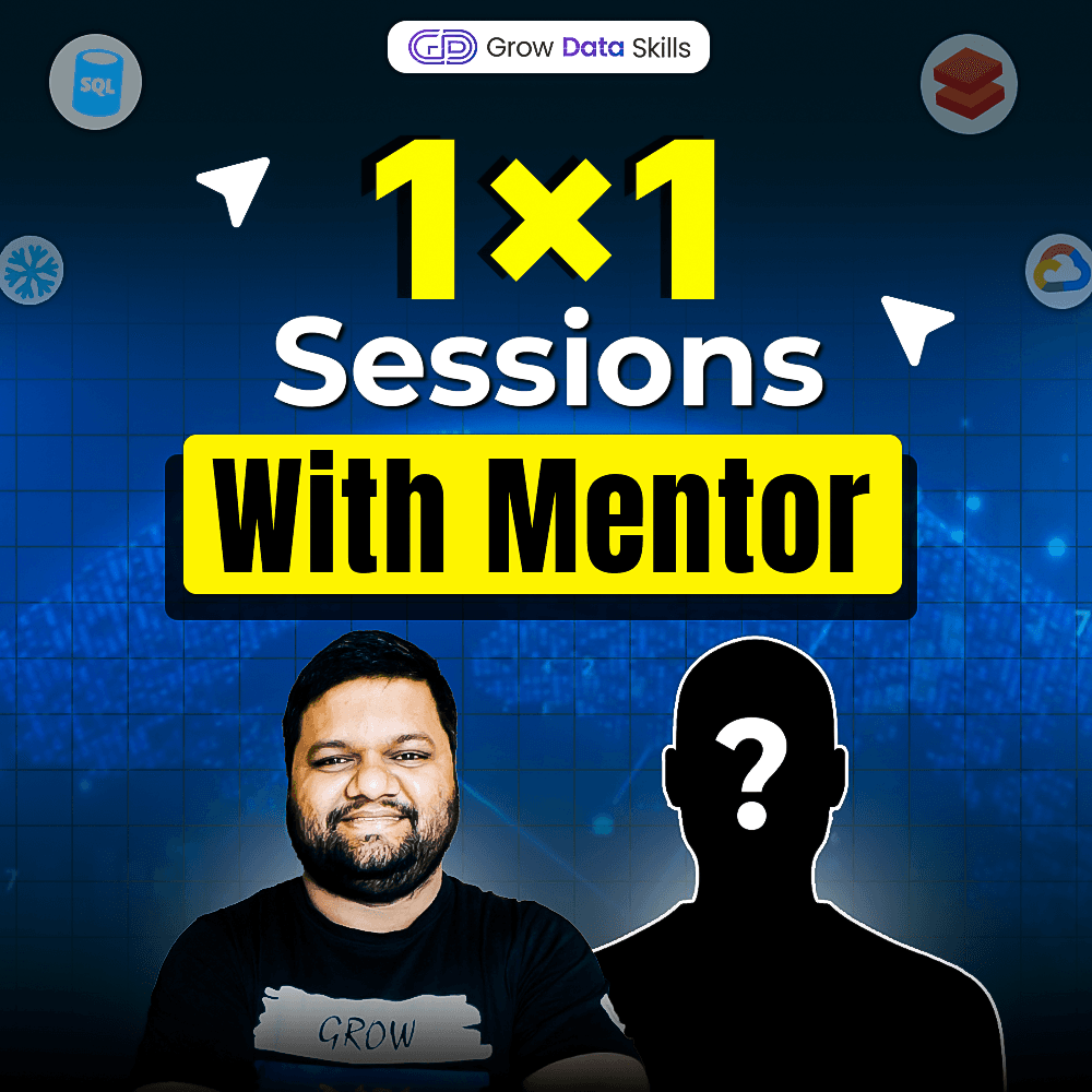 1x1 Sessions With Mentor