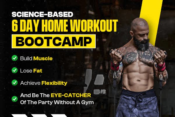 Science-Based “6-Day Home Workout” Bootcamp | Live Q&A Included