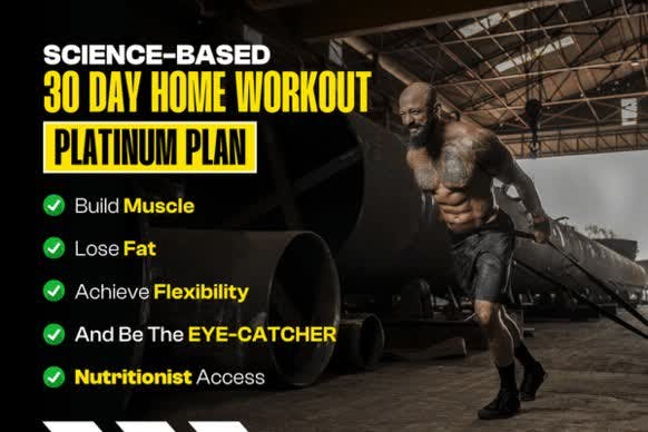 Volume 1 - 30 Days Home Workout (Platinum Plan)