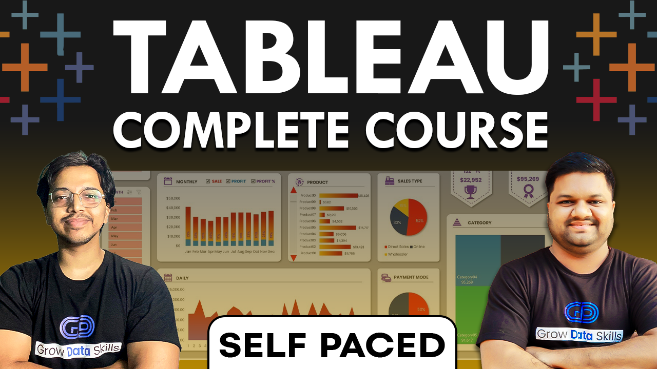Tableau Complete Course (Self Paced)